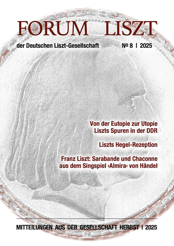 Forum Liszt No 8 © DLG 2025