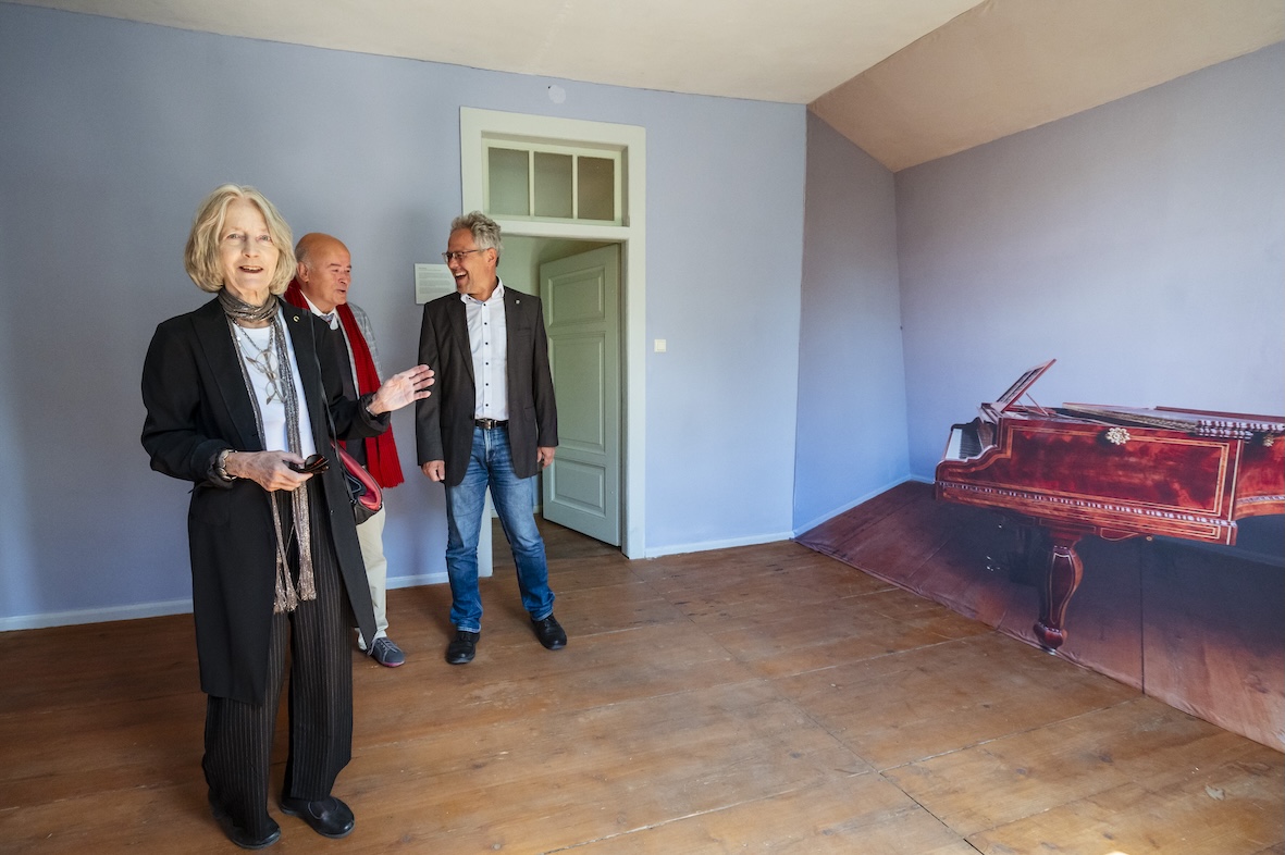 Nike Wagner im Refugium Liszt - Weimarer Wohnstätte © Thomas Müller